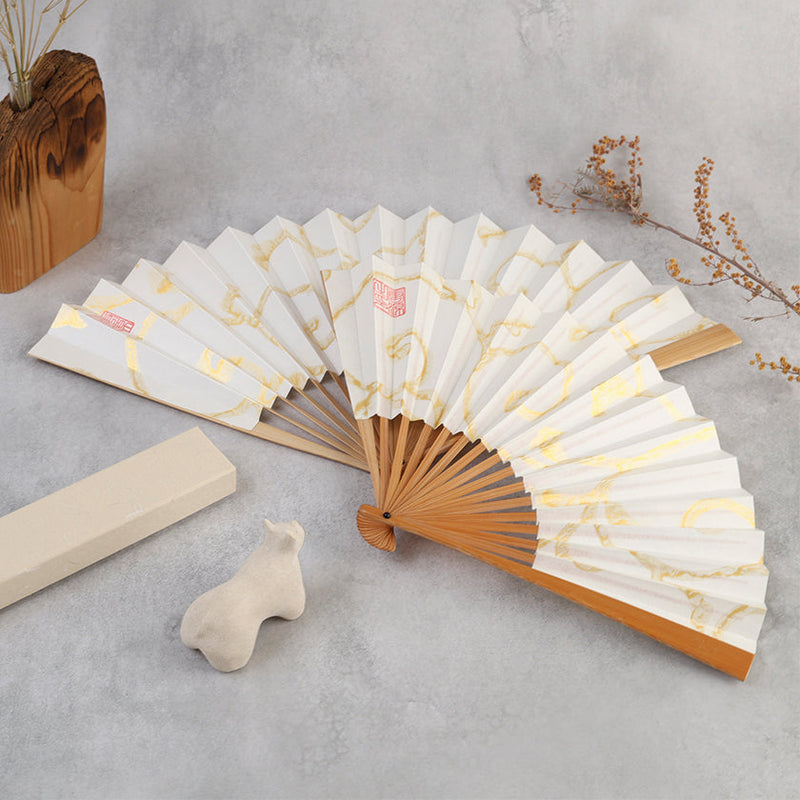 [HAND FAN]  ARABESQUE PATTERN | KARAKAMI | KARAGEN