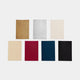 [WASHI PAPER] HANDMADE WASHI PAPER COLOR SAMPLE SET (POSTCARD SIZE, 7 COLORS) | KARAKAMI | KARAGEN