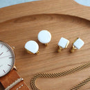 [EARRINGS] WHITE PORCELAIN (S) | IMARI-ARITA WARES | 6.KILN