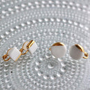 [EARRINGS] MOON | IMARI-ARITA WARES | 6.KILN