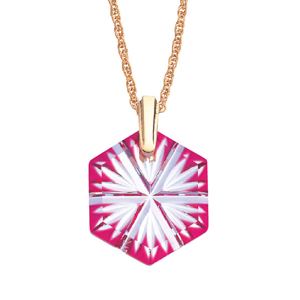 [PENDANT] STAR (RED) | EDO KIRIKO | KAGAMI CRYSTAL