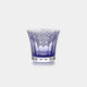[ROCKS GLASS] DREAM COLOR PURPLE | EDO KIRIKO | KAGAMI CRYSTAL