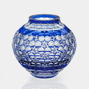 [VASE] TAMAMAI BY HIDEAKI SHINOZAKI, MASTER OF TRADITIONAL CRAFTS | EDO KIRIKO | KAGAMI CRYSTAL