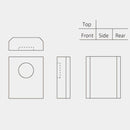 [CLOCK] CLOCK Q424 | OPTICAL GLASS | KAGAMI CRYSTAL