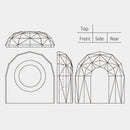 [CLOCK] CLOCK Q435 | OPTICAL GLASS | KAGAMI CRYSTAL