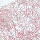 [T-SHIRT] ELEPHANT | SILK-SCREEN PRINT | WAJIN Art T-shirts Japan