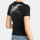 [T-SHIRT] BAT | SILK-SCREEN PRINT | WAJIN Art T-shirts Japan