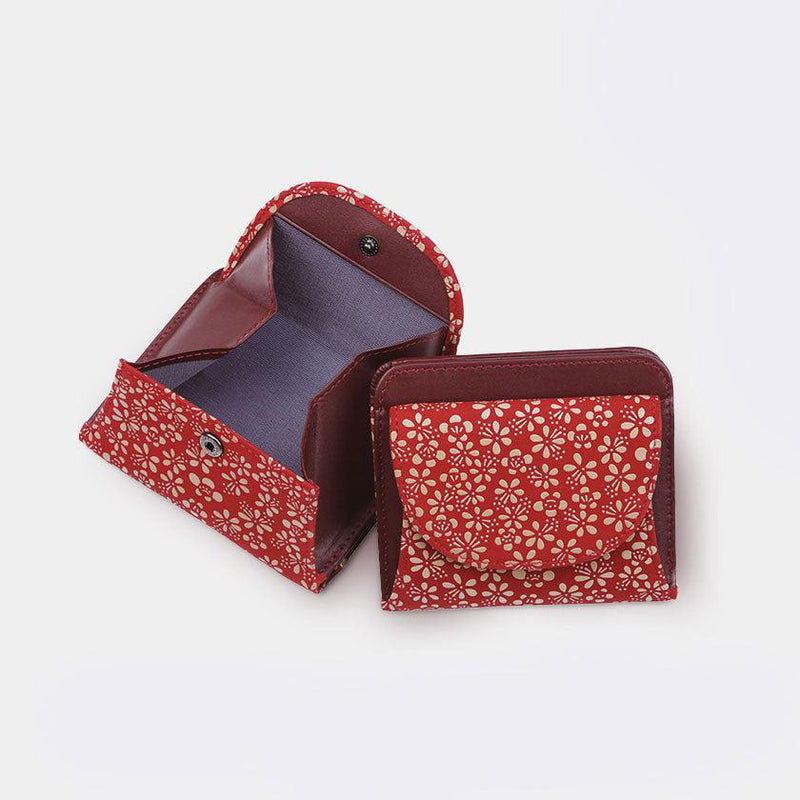 [กระเป๋าเงิน] Billfold Q | Koushu Inden (งานฝีมือ Deerskin Lacquered) | inden-ya