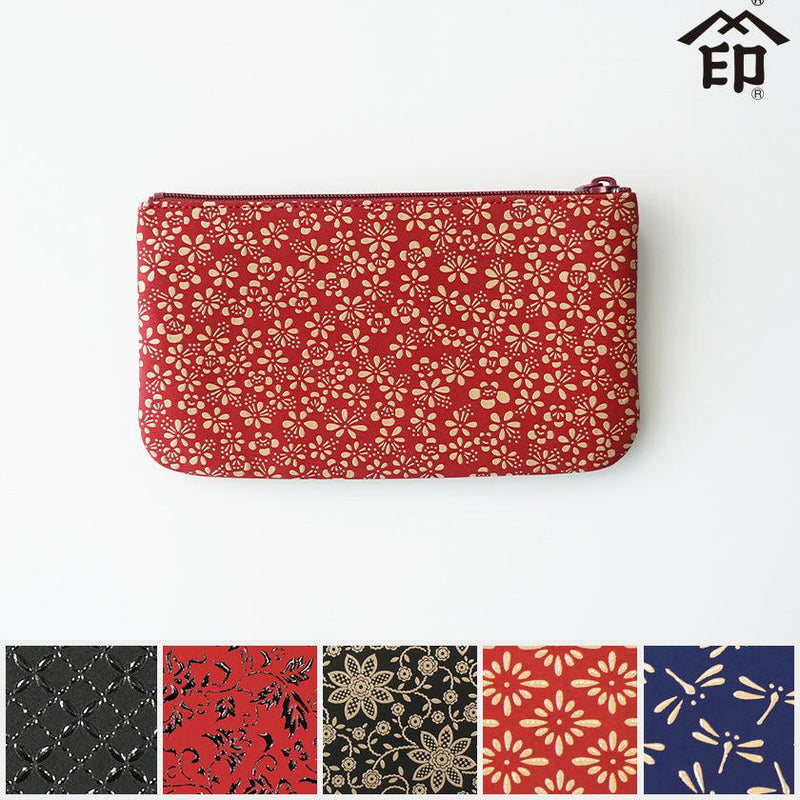 [POUCH] NO.6 | KOUSHU INDEN (LACQUERED DEERSKIN CRAFTS)| INDEN-YA