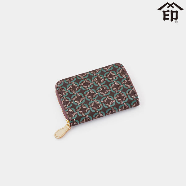 [WALLET] RINGLET F COIN PURSE | KOUSHU INDEN (LACQUERED DEERSKIN CRAFTS)| INDEN-YA