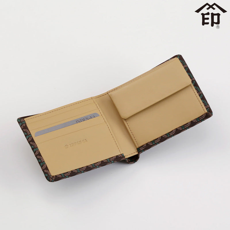 [WALLET] RINGLET BILLFOLD J | KOUSHU INDEN (LACQUERED DEERSKIN CRAFTS)| INDEN-YA