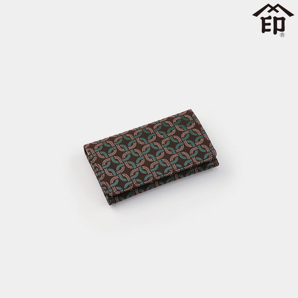 [CARD CASE] RINGLET CARD CASE | KOUSHU INDEN (LACQUERED DEERSKIN CRAFTS)| INDEN-YA