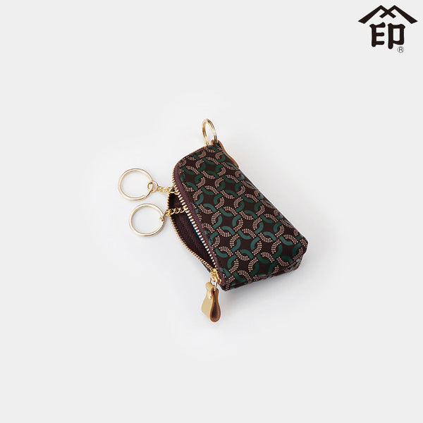 [KEY CASE] RINGLET D | KOUSHU INDEN (LACQUERED DEERSKIN CRAFTS)| INDEN-YA