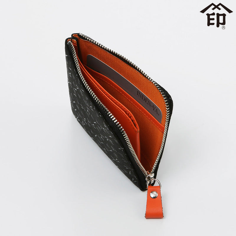 [WALLET] HISOKA F COIN PURSE 11 | KOUSHU INDEN (LACQUERED DEERSKIN CRAFTS)| INDEN-YA