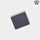[WALLET] BUNDLE WALLET I SAYAGATA GEOMETRIC PATTERN (NAVY BLUE BASECOAT WITH WHITE LACQUER) | KOUSHU INDEN (LACQUERED DEERSKIN CRAFTS)| INDEN-YA