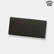 [WALLET] BUNDLE WALLET C WAVE SCALES (BLACK BASECOAT WITH GRAY LACQUER) | KOUSHU INDEN (LACQUERED DEERSKIN CRAFTS)| INDEN-YA