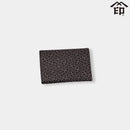 [CARD CASE] BUSINESS CARD CASE C | KOUSHU INDEN (LACQUERED DEERSKIN CRAFTS)| INDEN-YA