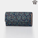 [WALLET] WHITE CLOVER RYｰ25 BUNDLE WALLET | KOUSHU INDEN (LACQUERED DEERSKIN CRAFTS)| INDEN-YA