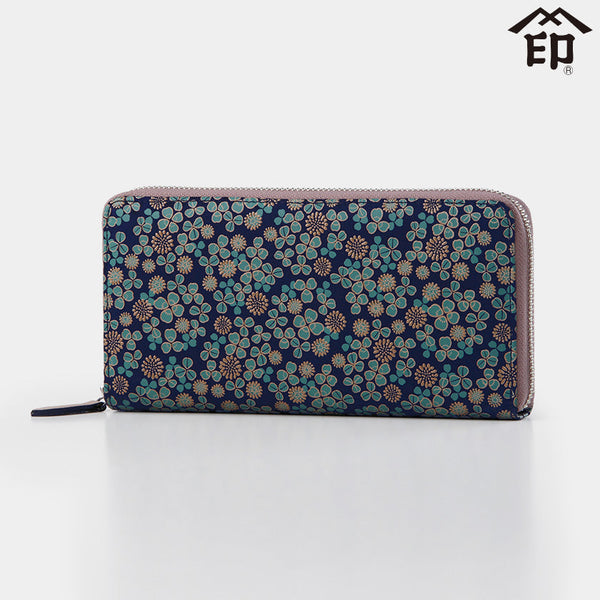 [WALLET] WHITE CLOVER CIｰ25 BUNDLE WALLET | KOUSHU INDEN (LACQUERED DEERSKIN CRAFTS)| INDEN-YA