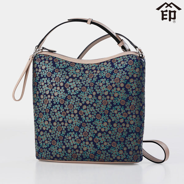 [POCHETTE] WHITE CLOVER 22 | KOUSHU INDEN (LACQUERED DEERSKIN CRAFTS)| INDEN-YA