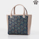 [TOTE BAG] กระเป๋าถือ WHITE CLOVER 17 | KOUSHU INDEN (งานฝีมือหนังกวางเคลือบ)| อินเดน-ย่า