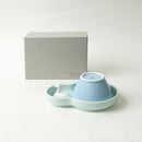 [DISH SETS] HIKE KIDS SET OF 3 (BLUE) | HASAMI WARES| SAIKAI TOKI