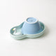 [ชุดจาน] Hike Kids Set 3 (สีน้ำเงิน) | Hasami Wares | Saikai Toki