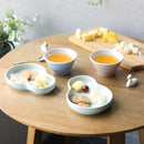[DISH SETS] HIKE KIDS SET OF 3 (BLUE) | HASAMI WARES| SAIKAI TOKI