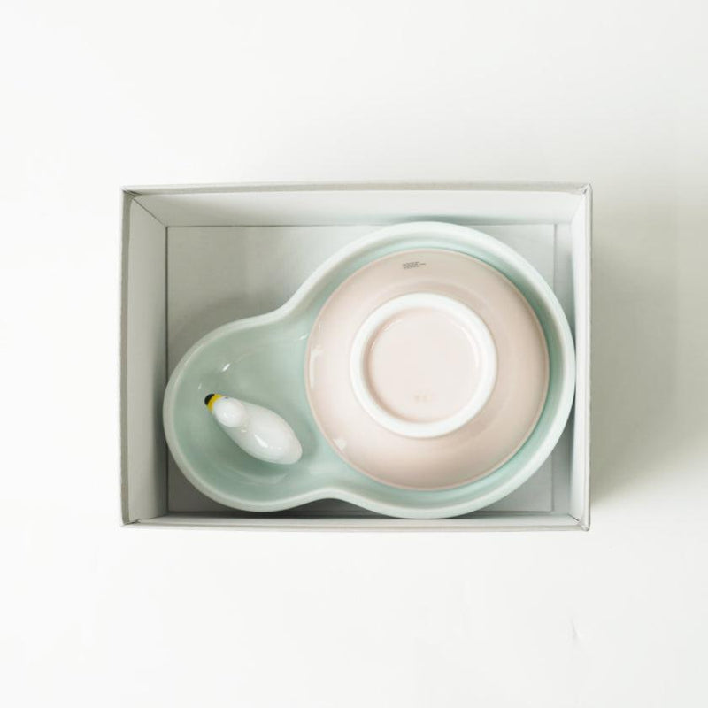 [DISH SETS] HIKE KIDS SET OF 3 (PINK) | HASAMI WARES| SAIKAI TOKI