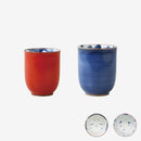 [JAPANESE TEA CUP SETS] OKAME & HYOTTOKO PAIR | HASAMI WARES| SAIKAI TOKI