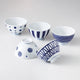 [ชุดชามข้าว] Indigo Ball น้ำหนักเบาชุด 5 | Hasami Wares | Saikai Toki