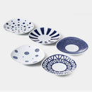 [DISH SETS] INDIGO BALL MULTI-PURPOSE SET OF 5 | HASAMI WARES| SAIKAI TOKI