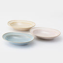 [BOWL SETS] VARICOLORED OVAL SET OF 3 | HASAMI WARES| SAIKAI TOKI