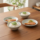 [BOWL & PLATE SETS] SOFTLY FLOWER SOUP BOWL & PLATE PAIR | HASAMI WARES| SAIKAI TOKI｜使用イメージ（演出・料理盛付）※手作りのため色・風合いは一点ごとに異なります