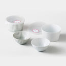 [BOWL SETS] SOFTLY FLOWER PICKLES SET OF 4 | HASAMI WARES| SAIKAI TOKI