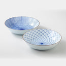 [BOWL SETS] ANTIQUE DYED PICTURE LIGHT MULTI-PURPOSE PAIR | HASAMI WARES| SAIKAI TOKI