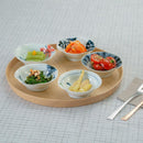 [BOWL SETS] ANTIQUE DYED PICTURE (S) SET OF 5 | HASAMI WARES| SAIKAI TOKI