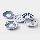 [DISH SETS] INDIGO BALL (S) SET OF 5 | HASAMI WARES| SAIKAI TOKI