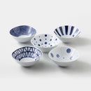 [BOWL SETS] INDIGO BALL (S) SET OF 5 | HASAMI WARES| SAIKAI TOKI