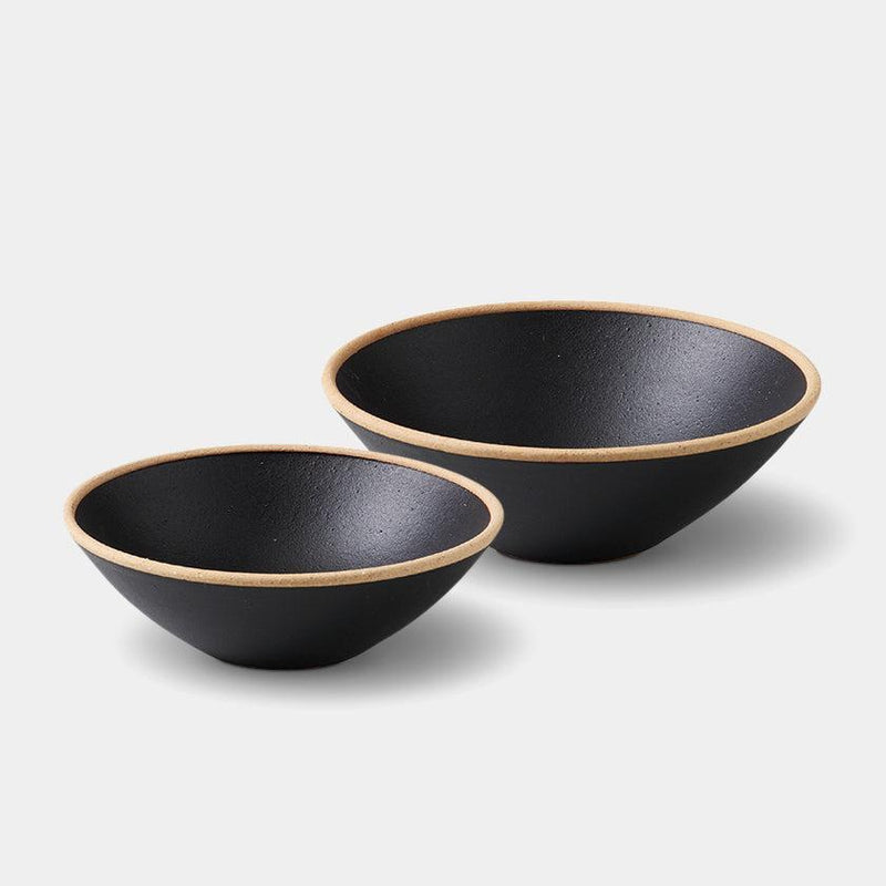 [BOWL] GENMAT TAMA BLACK | HASAMI WARES| SAIKAI TOKI
