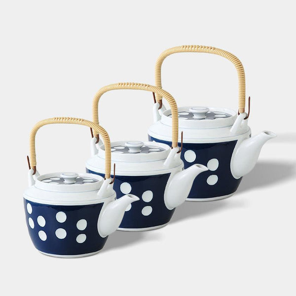 [JAPANESE TEA POT] POLKA DOTS 3SIZE | HASAMI WARES| SAIKAI TOKI
