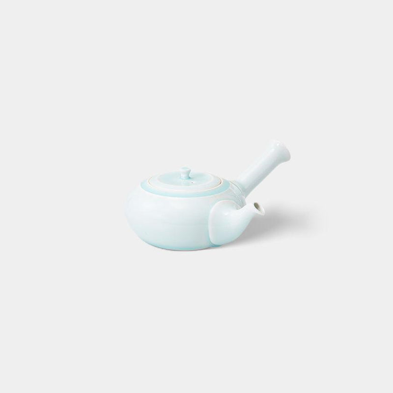 [JAPANESE TEA POT] BLUE PORCERIN | HASAMI WARES| SAIKAI TOKI