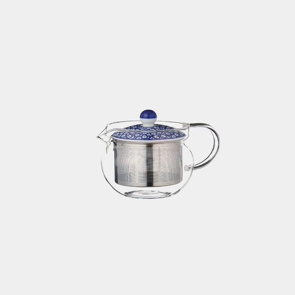 [POT] BLUE MILK SS GLASS POT | HASAMI WARES| SAIKAI TOKI