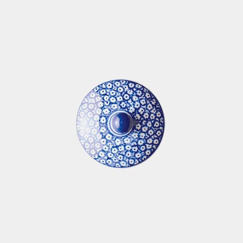 [POT] BLUE MILK SS GLASS POT | HASAMI WARES| SAIKAI TOKI