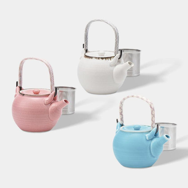 [JAPANESE TEA POT] SS POT 3COLOR | HASAMI WARES| SAIKAI TOKI