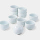 [日本茶杯套裝]螢火蟲浮雕10 | Hasami商品| Saikai Toki
