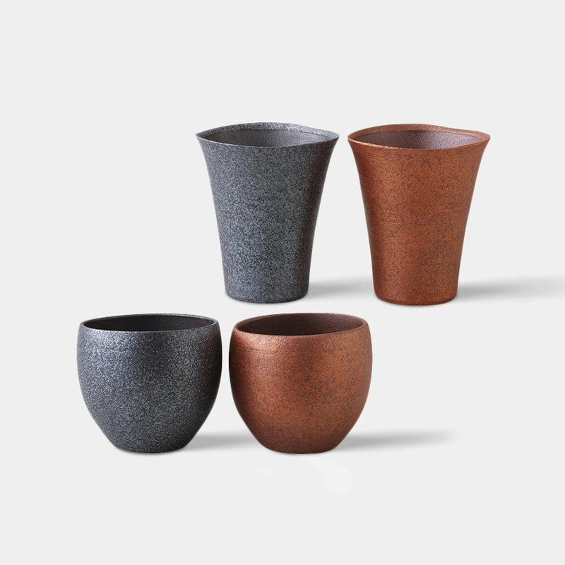 [CUP SETS] BRONZE WARE PAIR | HASAMI WARES| SAIKAI TOKI