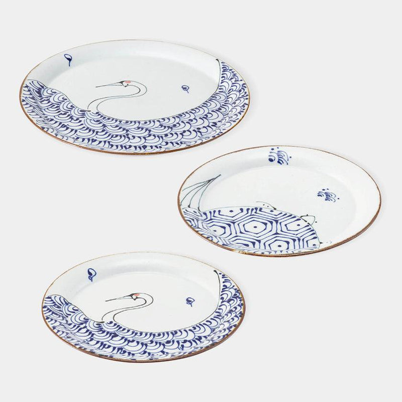 [PLATE] KOTOHOGI NO.6 ROUND | HASAMI WARES| SAIKAI TOKI