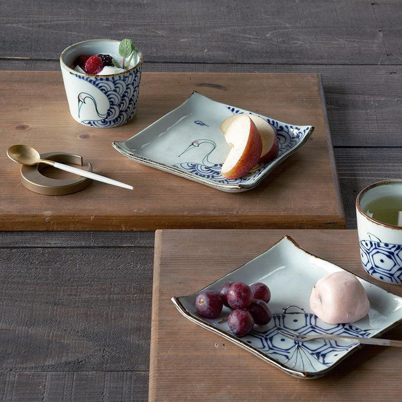 [PLATE] KOTOHOGI SQUARE | HASAMI WARES| SAIKAI TOKI