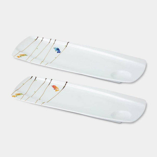 [PLATE] HAMMING LONG TRAY | HASAMI WARES| SAIKAI TOKI